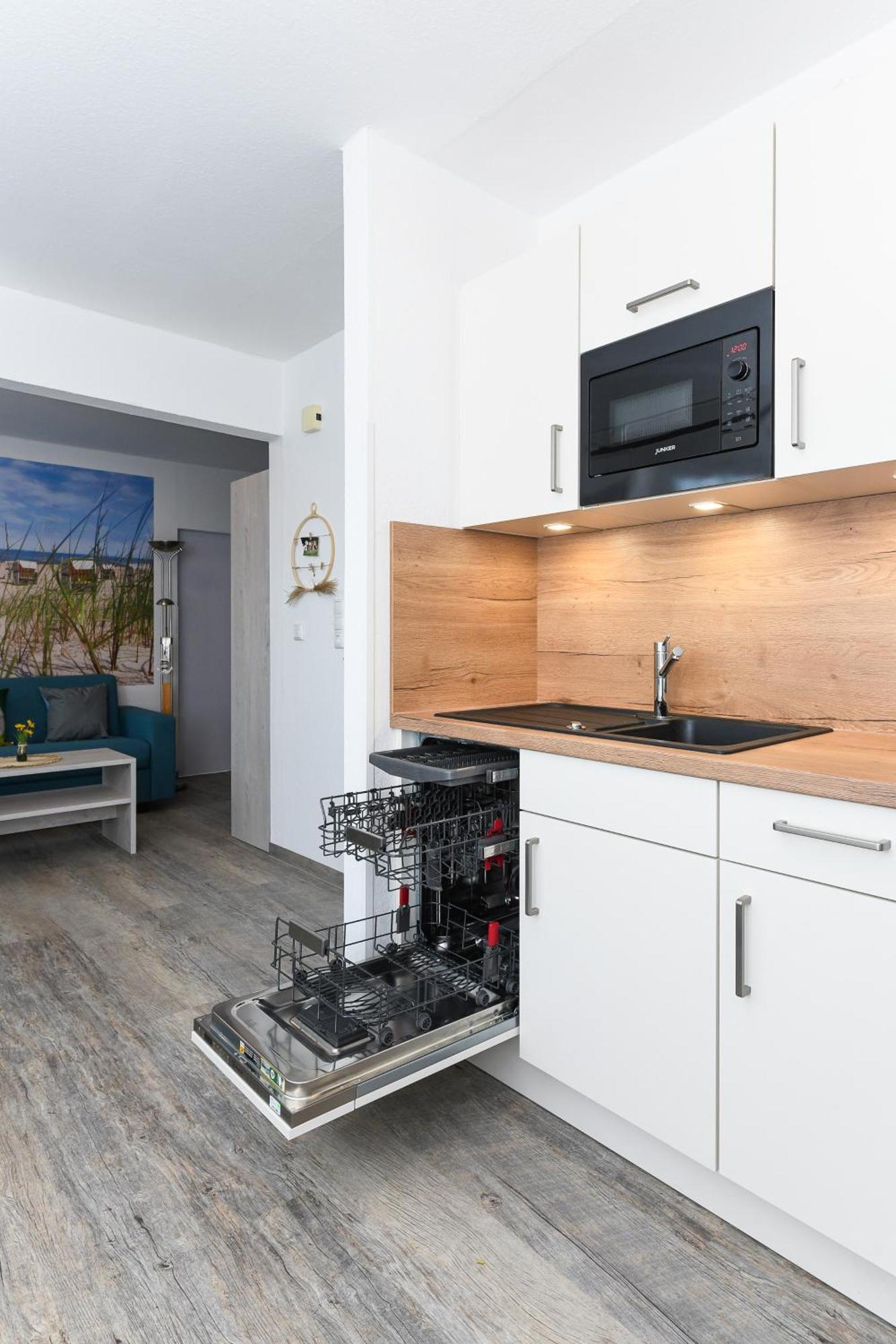 Haus Strandkorb Mit Fruehstuecksoption بينسيرسيال المظهر الخارجي الصورة
